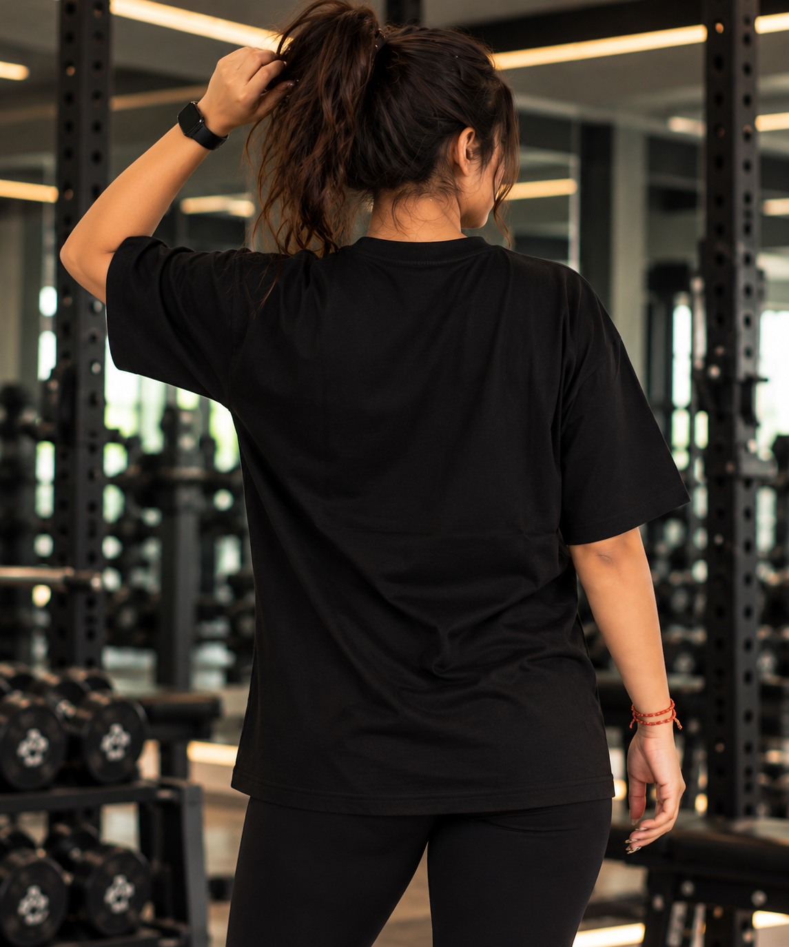 Magma Drop AURAANIX Women's Oversized T-Shirt
